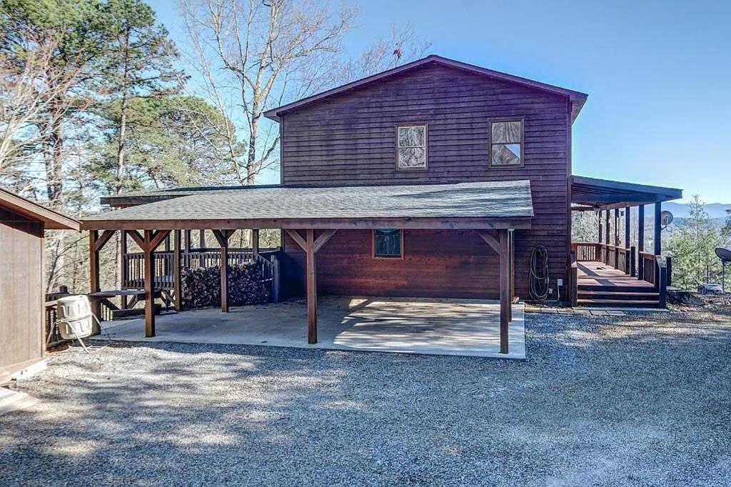 Mistletoe Cabin- Private Cabin W Views, Hottub, Pet Friendly เมอร์ฟี ภายนอก รูปภาพ